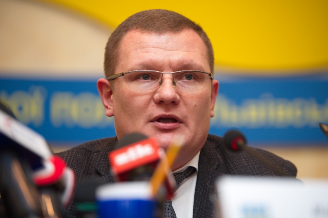 Заступник голови Національної поліції - начальник Головного слідчого управління Олександр Вакуленко.