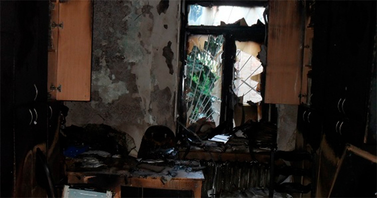 Пожар в Соломенском райсуде нанес ущерб на 4 млн грн.