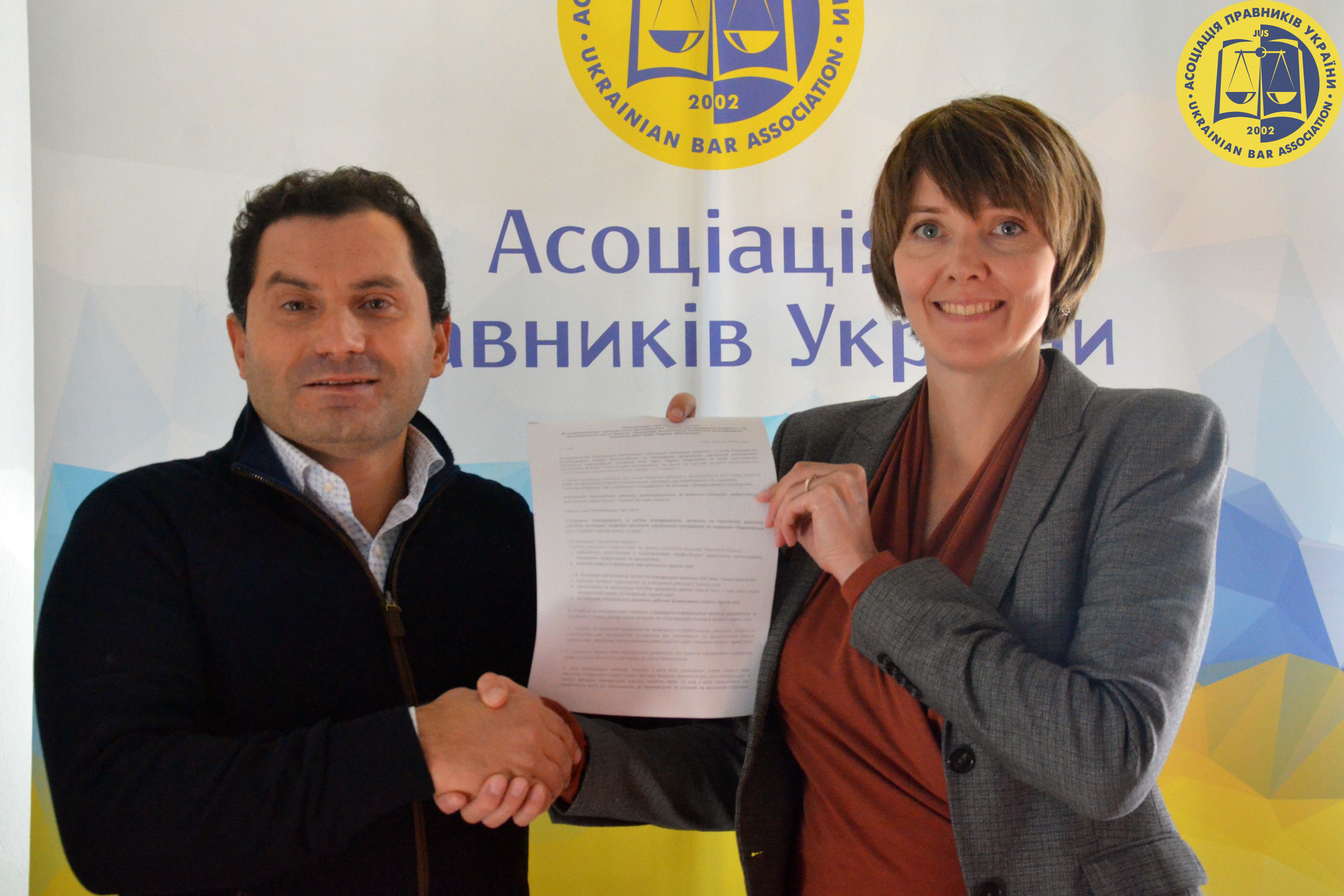 Олександ Живаго та Олександра Егерт підписали Меморандум про співпрацю.