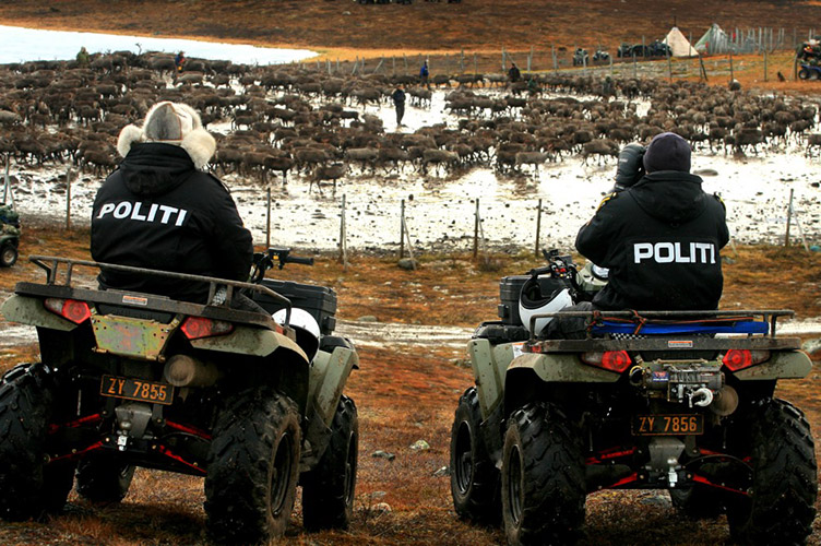 Про рівень підтримки правопорядку говорить, наприклад, існування в Норвегії спеціальної «оленячої поліції».