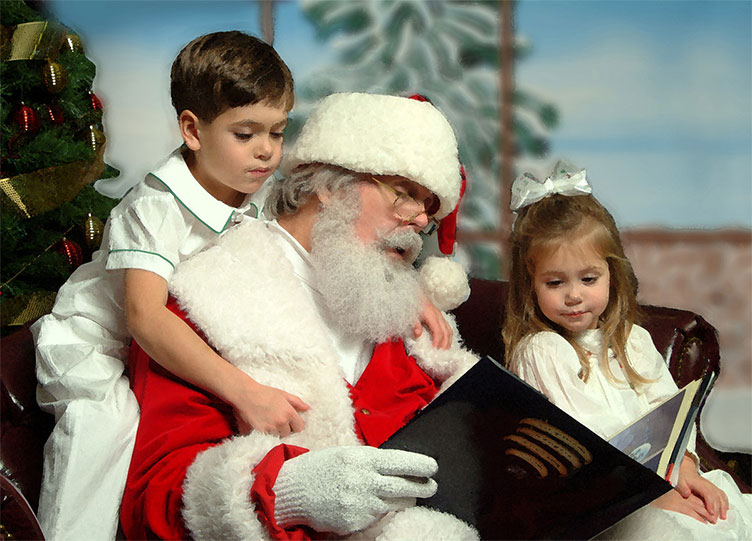 Санта-Клаус будет доверять только тем детям, которые прошли проверку на полиграфе.