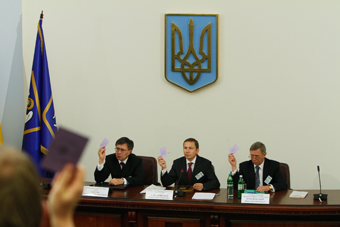 Первый съезд судей согласно требованиям нового законодательства провели три руководителя советов.