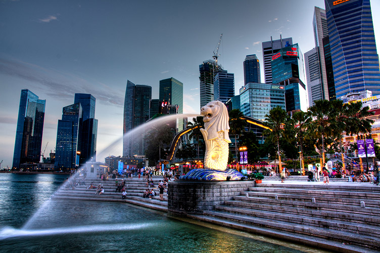 Статуя міфічного морського лева втілила в собі символ і талісман Сінгапуру — «міста лева».