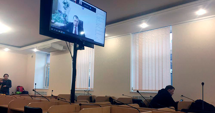 Заседание РСУ проходило преимущественно в режиме видеоконференцсвязи.