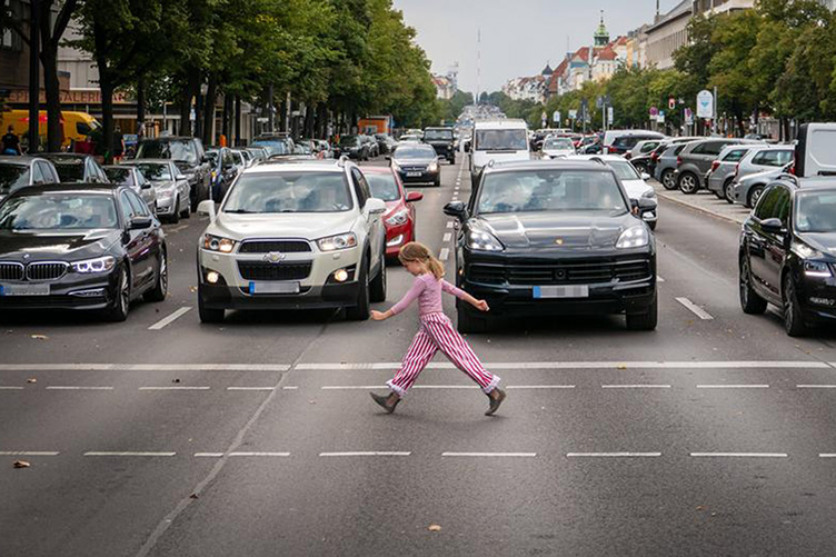 Якщо перехід регульований, то навіть у маленьких дітей має бути можливість перейти вулицю за одну фазу зеленого сигналу світлофора.