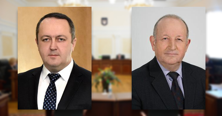 15 марта 2021 года у А.Овсиенко (слева) также заканчивается срок полномочий в ВСП.