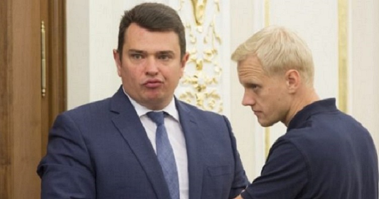 Віталій Шабунін (праворуч) завжди доводив, що діяльність Артема Ситника на посаді директора НАБУ — бездоганна.