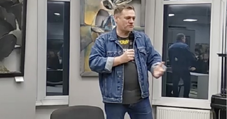 Юрий Николов. Скриншот с видео