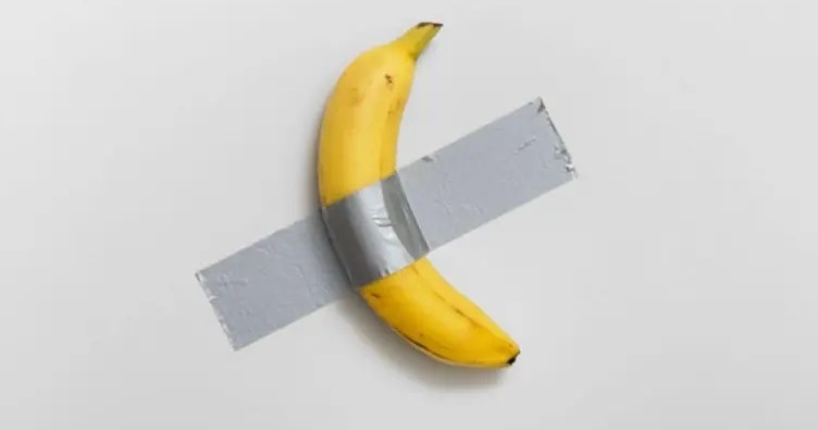 Банан, виставлений на аукціон у Нью-Йорку, купили того ж дня у фруктовій крамниці на Манхеттані за 35 центів.