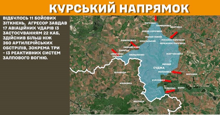 Інфографіка: Генштаб ЗСУ