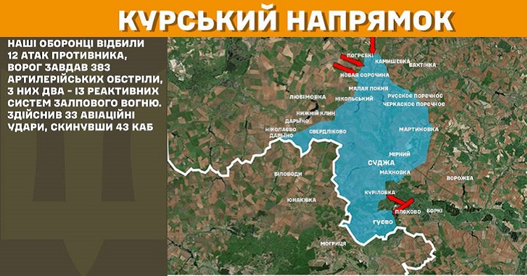 Инфографика: Генштаб ВСУ