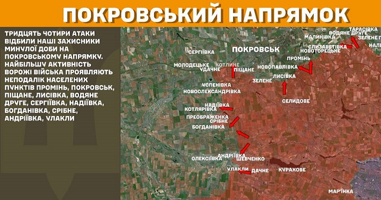 Инфографика: Генштаб ВСУ