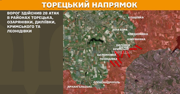 Інфографіка: Генштаб ЗСУ