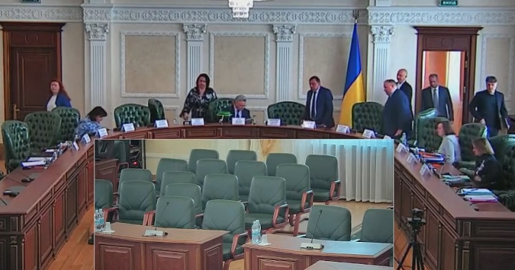 Трансляция заседания Высшей рады правосудия: нажмите на изображение.