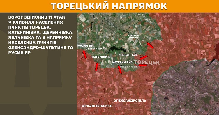 Інфографіка: Генштаб ЗСУ