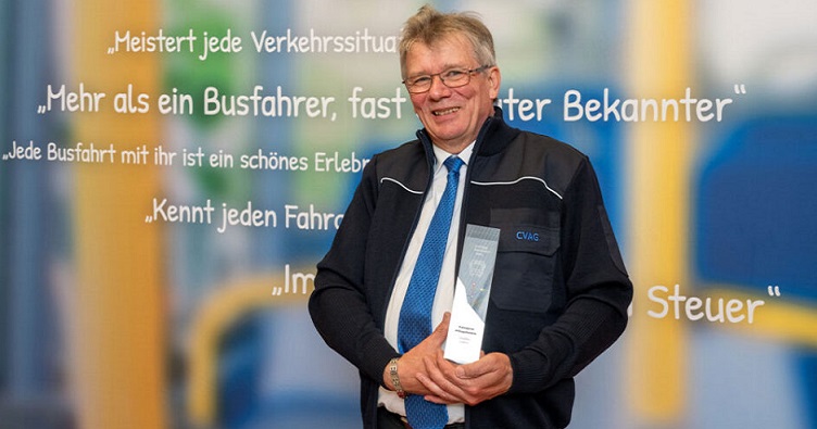 Как говорят пассажиры, день у них может не задаться, но, когда они едут со Штефаном Шольцем, то чувствуют себя счастливыми.