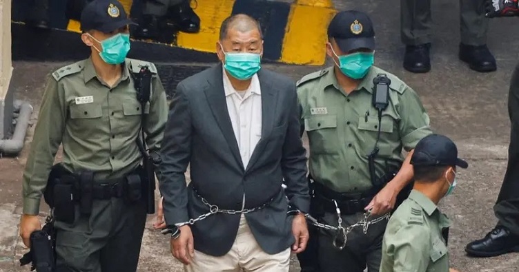 Джиммі Лай був заарештований у серпні 2020 року в рамках нового закону про національну безпеку. Фото: Reuters