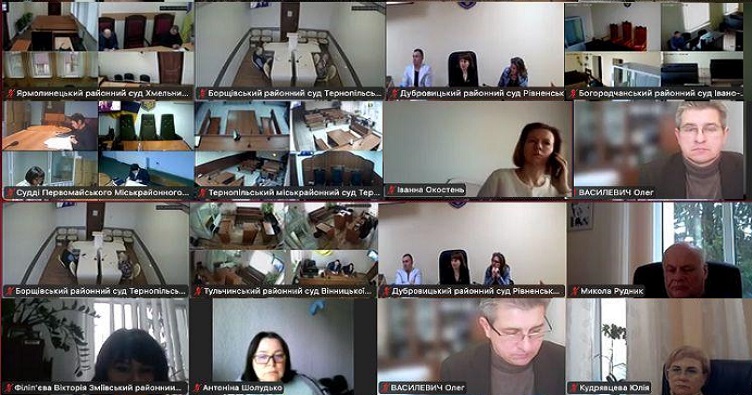 Зустріч була присвячена обговоренню поточного стану здійснення правосуддя, спільних для всієї судової системи викликів та напрямів подальшого її розвитку.