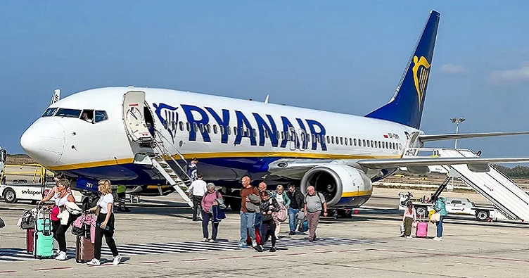 Согласно данным, 40% пассажиров пользуются рейсами Ryanair для вылетов из Италии или в Италию.