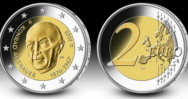 Памятная монета будет выпущена тиражом 30 млн экземпляров. Ее уже можно приобрести за 23,95 евро. Фото: Hans-Jürgen Fuchs/DW