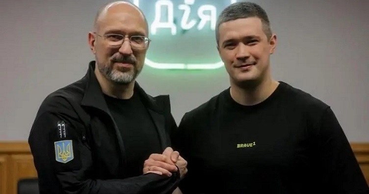 Денис Шмыгаль (справа) и Михаил Федоров. Фото: Facebook Д.Шмыгаля