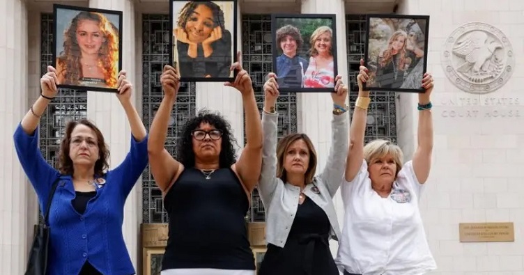 На суде в Лос-Анжелесе присутствуют родители, которые обвиняют соцсети в смерти своих детей. Фото: Reuters