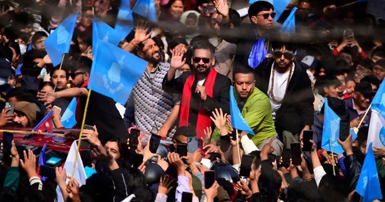 Именно молодежные протесты в сентябре прошлого года вывели Балендра Шаха на общенациональный уровень. Фото: Getty Images