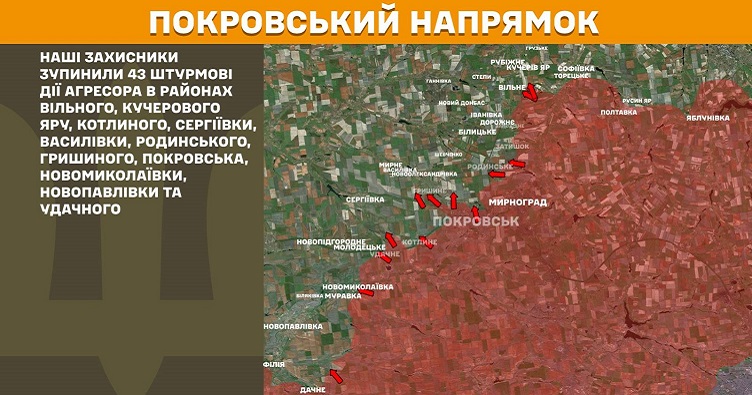 Інфографіка: Генштаб ЗСУ