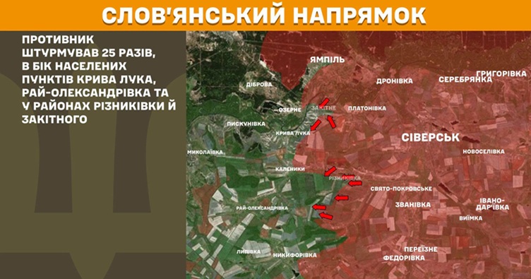 Інфографіка: Генштаб ЗСУ